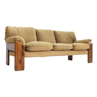 Vintage 3-Seater Sofa by Mario Marenco for Mobilgirgi, 1970s For Sale