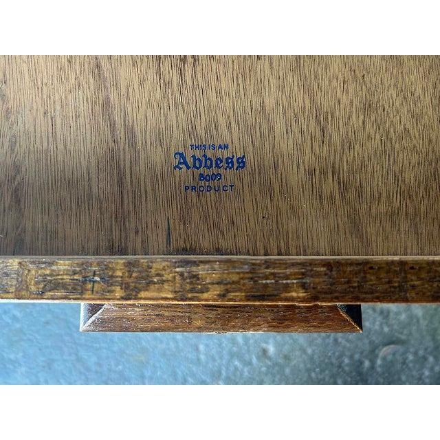 1950s Mid-Century Abbess Desk in Oak, 1950s For Sale - Image 5 of 8