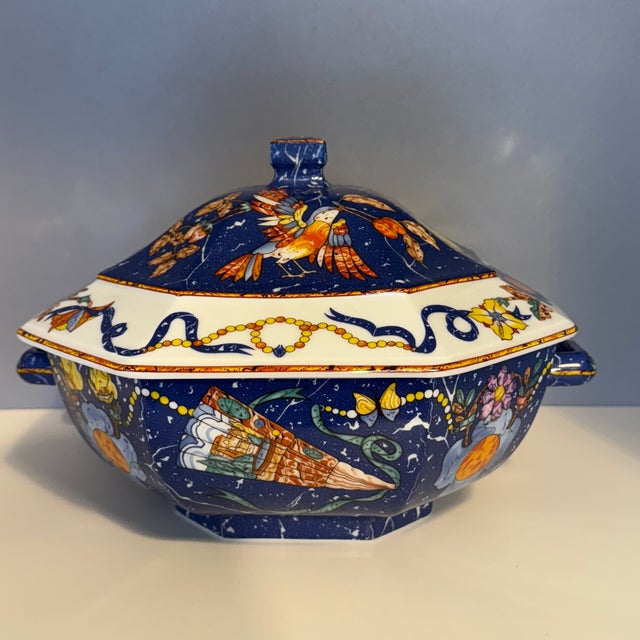 Hermès Marqueterie Soup Toureen from Hermès, 1990s For Sale - Image 4 of 18