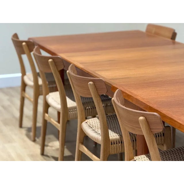 1950s CH23 Dining Chairs by Hans J. Wegner for Carl Hansen & Søn, 1950s, Set of 8 For Sale - Image 5 of 18