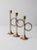 Mid-Century Modern Vintage Candlestick Holders Set/3 For Sale - Image 3 of 9