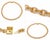10k Yellow Gold 7 5/8 CTW Natural Diamond Designer Link Necklace, 24 In. For Sale - Image 4 of 8