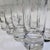 Vintage Etched Floral Highball Glasses With Silver Overlay Scroll Rims and Bubble Bases, Set of 8 For Sale - Image 9 of 11