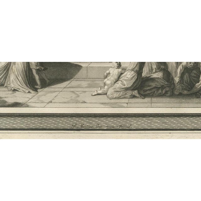 18th Century Pieter Mortier, Susanna and the Elders and Susanna Delivered by Daniel, 1700, Engraving For Sale - Image 5 of 12