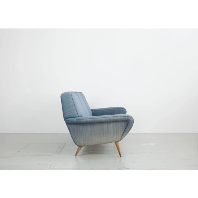 3-Seater Model 830 Sofa by Gianfranco Frattini for Cassina, 1950s For Sale - Image 9 of 18