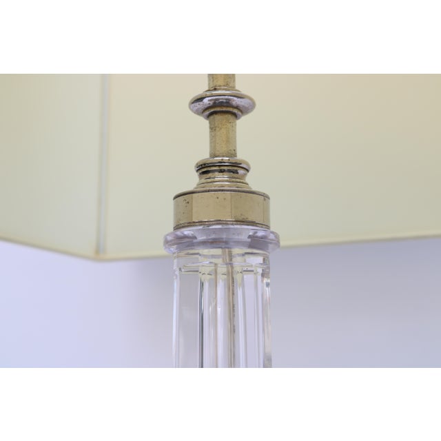 Crystal Glass Table Lamp, Austria Circa 1900 For Sale - Image 13 of 18