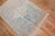 Blue Antique Zabihi Collection Persian Senneh Scatter Size Rug - 3'3" x 4'7" For Sale - Image 8 of 9