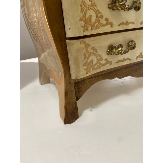 Vintage Florentine Italian Jewelry Music Box For Sale In Cleveland - Image 6 of 13