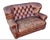 5 Foot Restoration Hardware Churchill Tufted Leather Sofa Loveseat For Sale - Image 13 of 18