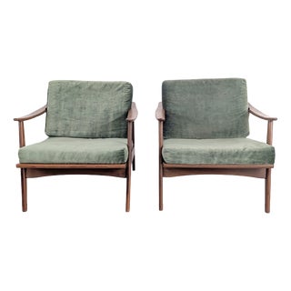 Vintage Danish Easy Chair in Teak For Sale