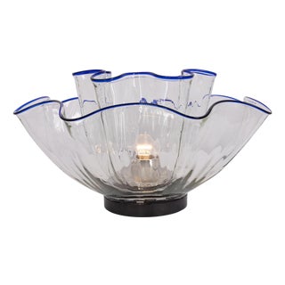 Large Murano Glass Galea Lamp by Adalberto Dal Lago for Vistosi, Italy, 1970s For Sale