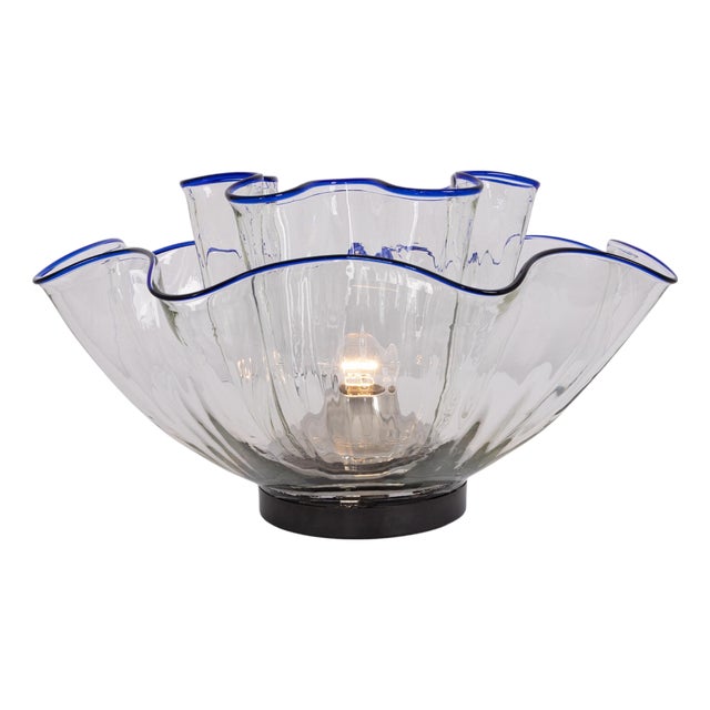 Large Murano Glass Galea Lamp by Adalberto Dal Lago for Vistosi, Italy, 1970s For Sale