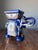 Vintage Elephant Indoor/Outdoor Cobalt Blue Planter 10” Tall For Sale - Image 4 of 9