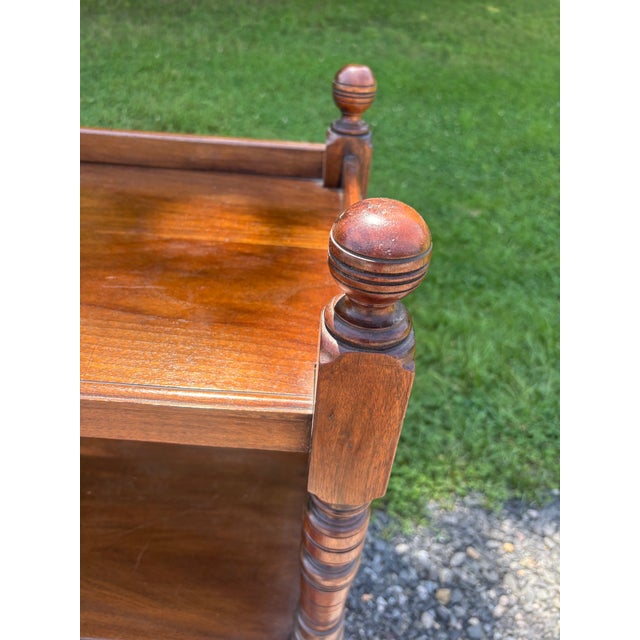 An English Regency Triple Tier Mahogany Dumbwaiter, circa 1840. Back in the day when there were footmen and servants, the...
