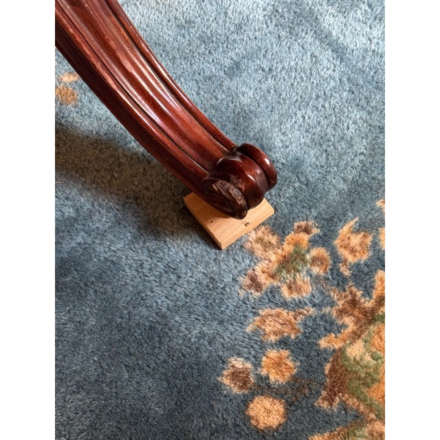 Pennsylvania House Double Pedestal Dining Table With 6 Chairs - Set of 7 For Sale In Boston - Image 6 of 10