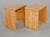 Charlotte Perriand for Les Arcs 1600, Attributed Pair of Carved Pine Stools, 1960s For Sale In Chicago - Image 6 of 13