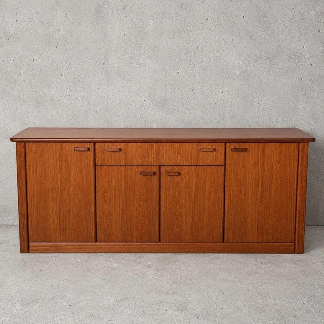 Wood Mid-Century Teak Low Sideboard by G Plan, 1960s For Sale - Image 7 of 11
