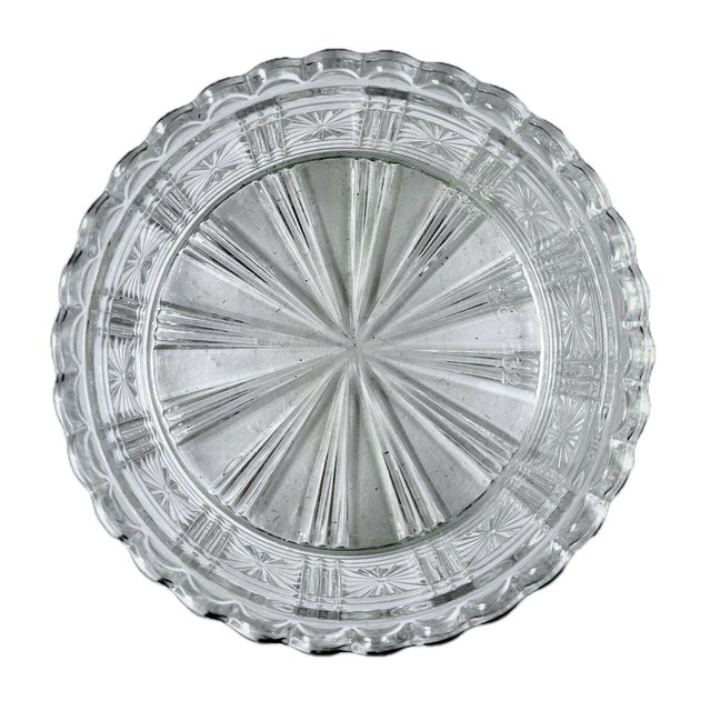 Antique Silverplate & Glass Butter Dish For Sale - Image 11 of 13