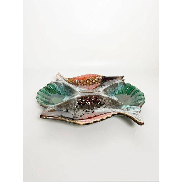 Vallauris Ceramic Serving Platter, France, 1960s For Sale - Image 3 of 12