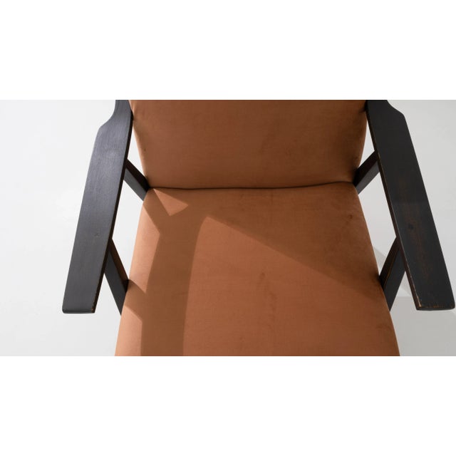 1960s Czech Upholstered Armchair For Sale - Image 12 of 12