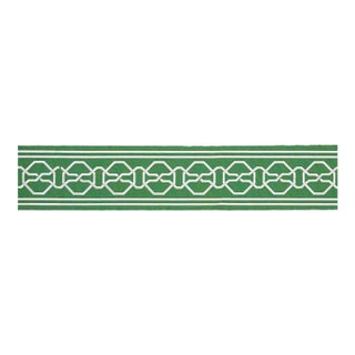 Sample - Schumacher X Mary Mcdonald Malmaison Tape in Green For Sale