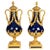 Lidded Vases in Sèvres Blue Porcelain and Gilded Bronze, Set of 2 For Sale - Image 10 of 10