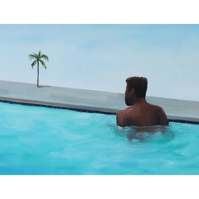"Paradise" Oil Painting on Linen by Kory Alexander For Sale