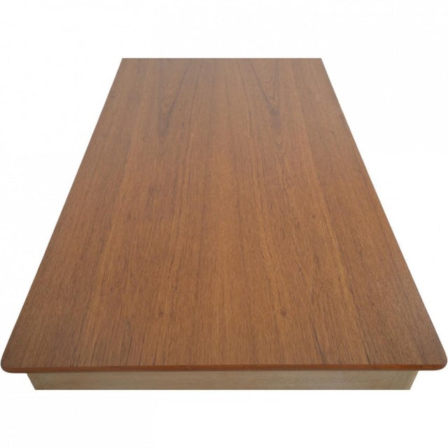 AT305 Desk in Oak and Teak by Hans J. Wegner, 1960s For Sale - Image 9 of 18