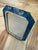 Modern Blue and Ivory Mother-of-Pearl Mosaic Picture Frame For Sale - Image 3 of 7