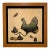 Mid-20th Century Framed Folk Art "Chicken on a Scale" by Luther Travis For Sale
