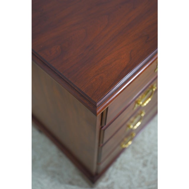 Henkel Harris Cherry 5 Drawer Dresser Chest For Sale - Image 14 of 18