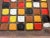 Mid-Century Modern Vintage 1960s Aldo Londi Bitossi Multi-Color Square Ceramic Ashtray For Sale - Image 3 of 7