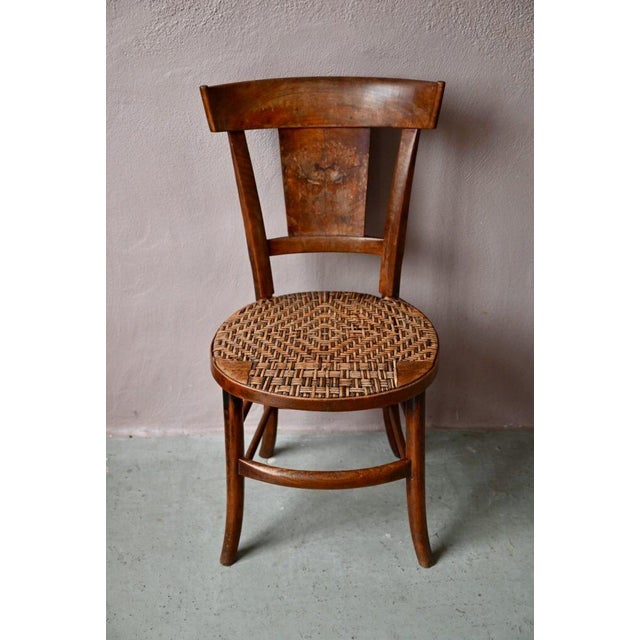 Antique French Walnut Chair, 1890s For Sale - Image 9 of 16