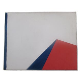 Modern Painting Featured Chicago Bar Association Art Show in the 1970s For Sale