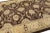 Textile Modern Peshawar Handmade Palmettes Motif Brown Wool Rug For Sale - Image 7 of 9