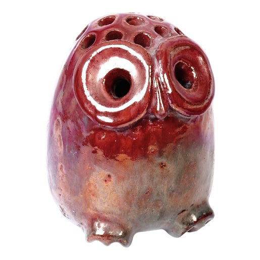 Flower-Pecking Owl by Robert Chiazzo, 1950s For Sale
