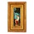 Ceramic Hortense Richard, Mythical Figure, Porcelain Painting, Framed For Sale - Image 7 of 7