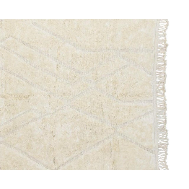 Hand-Knotted Wool Rug by Azele Studio For Sale - Image 4 of 9
