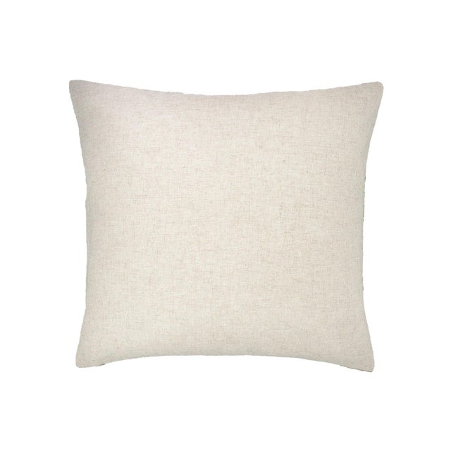 2020s Orbs Silk Velvet Ikat Pillow Cover, 20 X 20 For Sale - Image 5 of 5