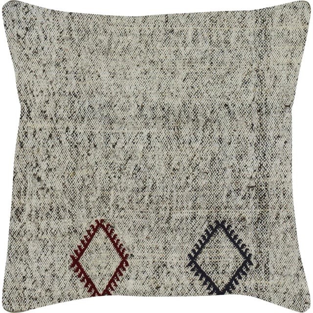 Traditional 1960s Turkish Rag Pillow For Sale - Image 3 of 3