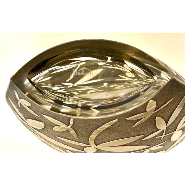 Badash Crystal Vase For Sale - Image 4 of 5