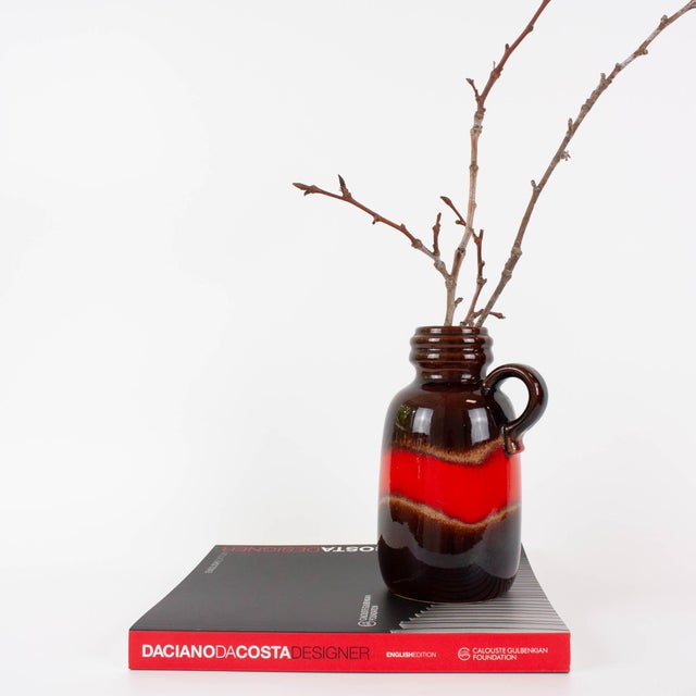 Vintage West German Ceramic Vase from Scheurich, 1970s For Sale - Image 14 of 14
