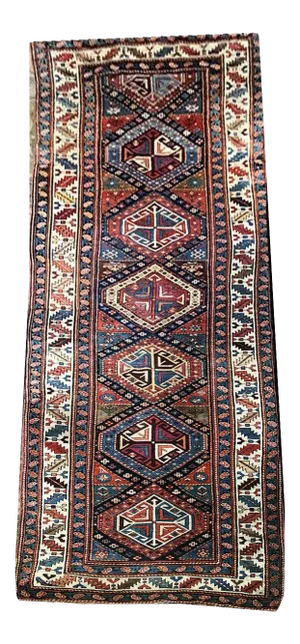 1900s Antique Caucasian Shirvan Rug