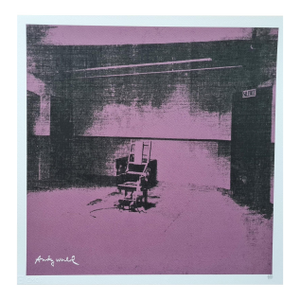 After Andy Warhol, Electric Silla , 1980s, Lithograph