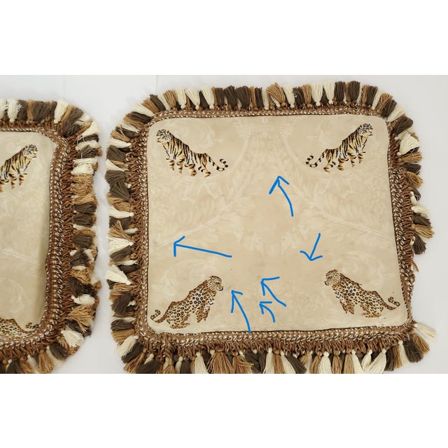 Benches With Upholstered Cushions Pair For Sale - Image 18 of 18