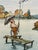 Heinz Geilfuß, SOS at the Collapsed Footbridge, Gouache For Sale - Image 10 of 13