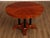 Ethan Allen 'Medallion' Cherry Round Pedestal Dining Table For Sale - Image 17 of 18