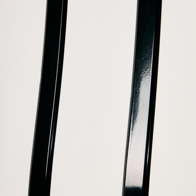 Black Postmodern Dining Chairs by Maurizio Cattelan for Cattelan, 1980s, Set of 2 For Sale - Image 8 of 18