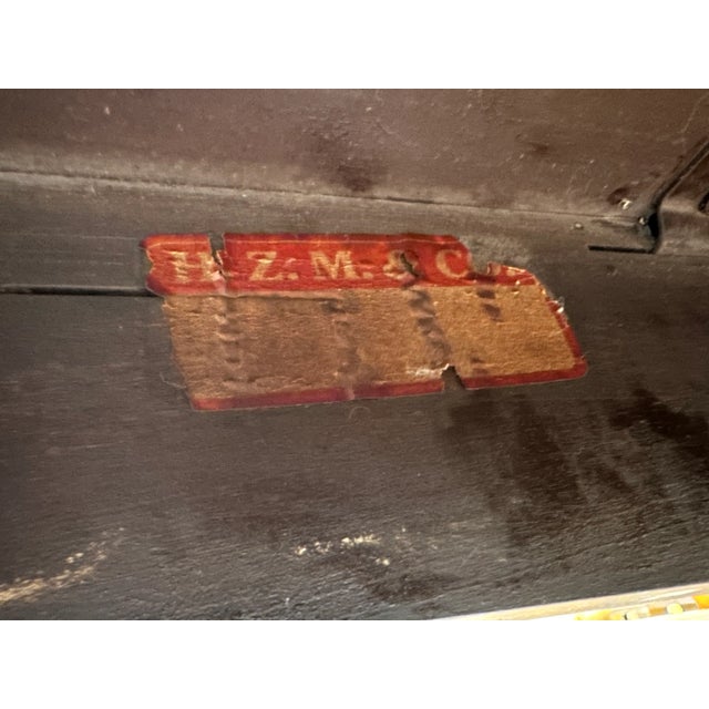 Wood Mid 19th Century h.z.m. & Co. Mahogany Side Table For Sale - Image 7 of 9