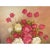 2010s Oil Paint Canvas Art Pink White Blossom Roses Gold Color Frame Painting For Sale - Image 5 of 7